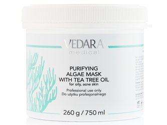 Purifying Algae Mask with Tea Tree Oil 260 g ( M4133 ) Vedara Medical