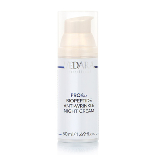 PROline Biopeptide Anti-wrinkle Night Cream 50 ml ( M131 ) Vedara Medical