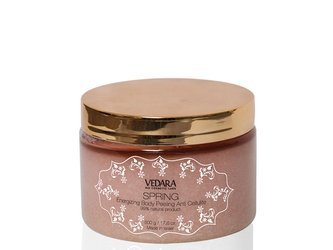 Honey & Peach Anti-Cellulite Energizing Body Scrub 500 ml ( S008 ) Vedara Medical