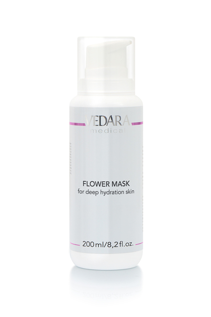 Flower Mask for deep hydration skin 200 ml ( M220 ) Vedara Medical