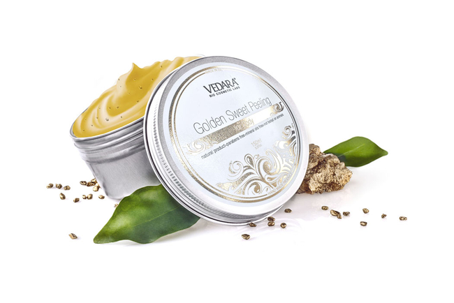 Golden Body Scrub 150 ml ( K002 ) Vedara Medical