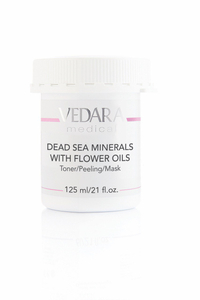 Dead Sea Minerals with Flower Oils Toner/Peeling/Mask 125 ml  ( M222 ) Vedara Medical