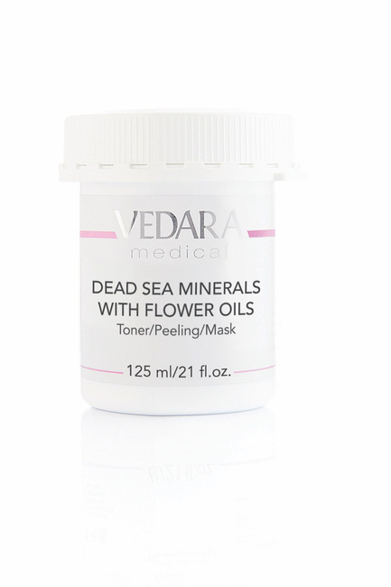 Dead Sea Minerals with Flower Oils Toner/Peeling/Mask 125 ml  ( M222 ) Vedara Medical