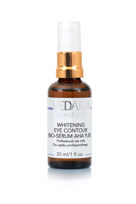 Wybielające Bio-Serum pod oczy AHA 9,5% 30 ml ( M142 ) Vedara Medical