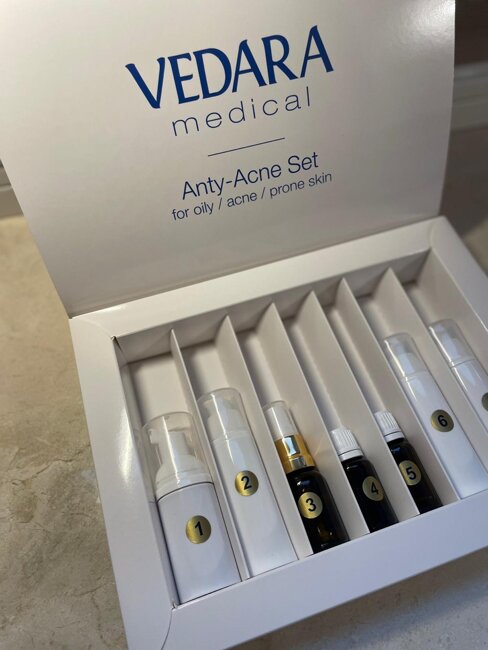 Zestaw Anti-Acne VEDARA MEDICAL 20 zabiegów